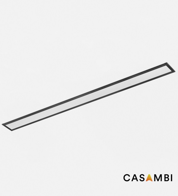 Via EVO встраиваемый светильник 1140 51W 4000K черный Casambi