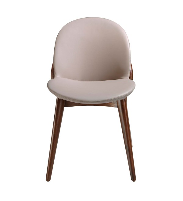 Стул CH19058/4107 с обивкой из экокожи и каркасом из массива ясеня
