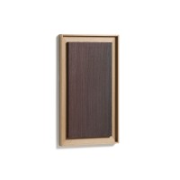Абстрактная картина ручной работы Breon бордовый цвет, 40 x 70 см