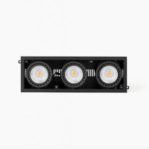 Встраиваемый светильник mini Colin-3 черный LED CRI95 54-75W 3000K 20°