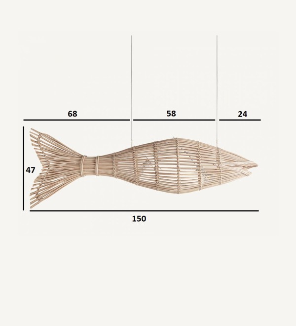 Подвесной светильник FISH 35388