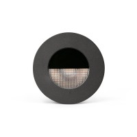 Встраиваемый светильник GRUND BAСADOR черный ANODIZADO 7W 3000K 24V