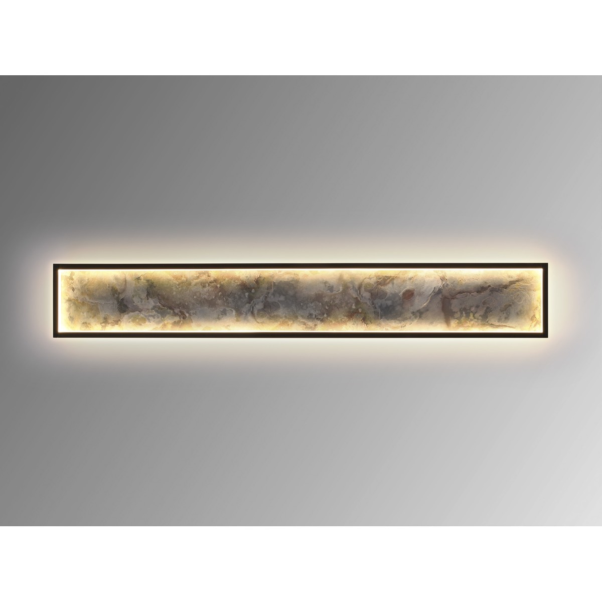 Настенный светильник Stone CCT- черный LED L100