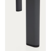 Уличный стол Anafi из спеченного камня и графитового алюминия 180 x 90см