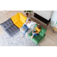 Диван угловой Urban с реклайнером 2AR + C + A
