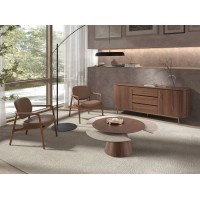 Обеденный стул 4118/LC19030 с обивкой из экокожи