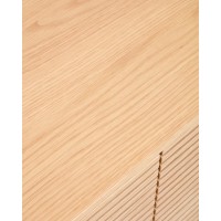 Комод Norlen с 6 ящиками из натурального шпона дуба, 120 x 75 см