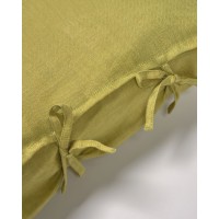 Чехол для подушки Tazu из 100% льна зеленый 45 x 45 cm
