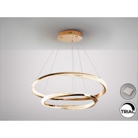 Люстра Orbitas 2L золотая