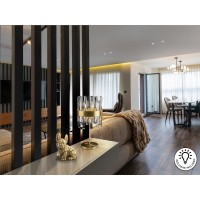 Настольная лампа Grace 6L золотая