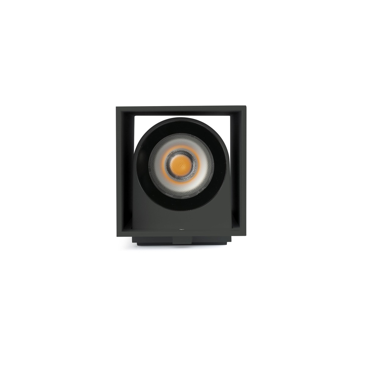 KOV 2L Бра черный квадратный LED 2x6W 2700K 34°/34°