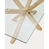Обеденный стол Arya 180x100 стекло