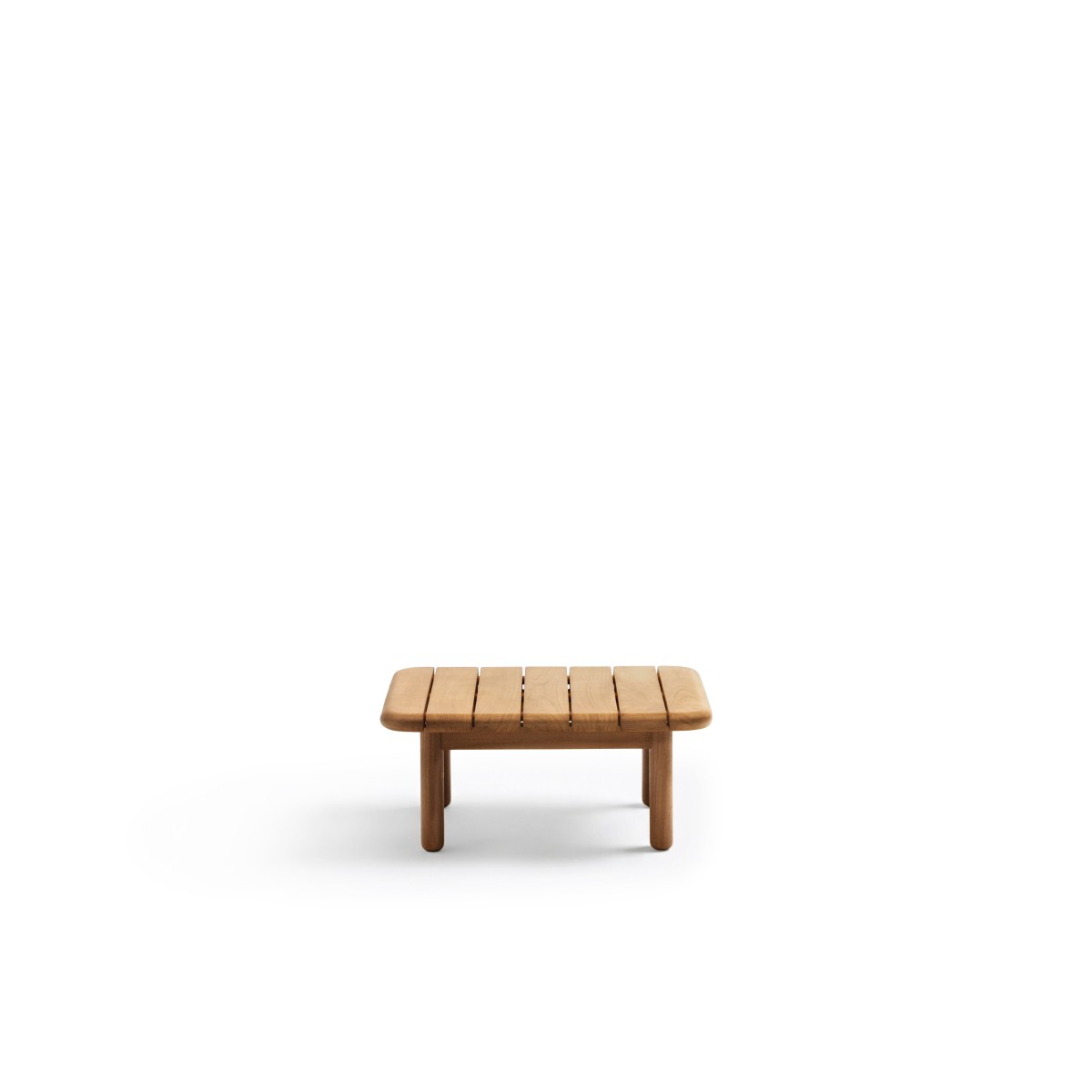 Журнальный столик Turqueta из массива тикового дерева, 70 x 70 см