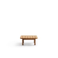 Журнальный столик Turqueta из массива тикового дерева, 70 x 70 см