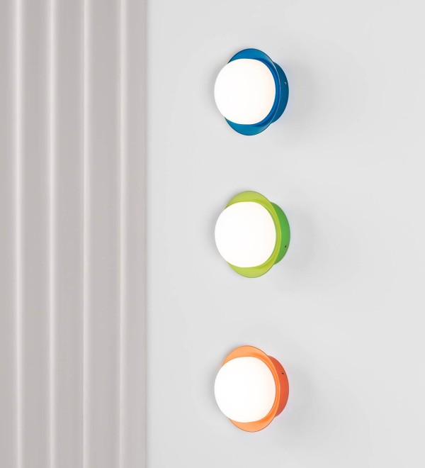 Настенный/потолочный светильник May синий LED 4W 2700K