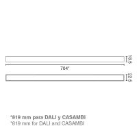 Трековый светильник NESO SLIM LINE-30 3000K черный CASAMBI