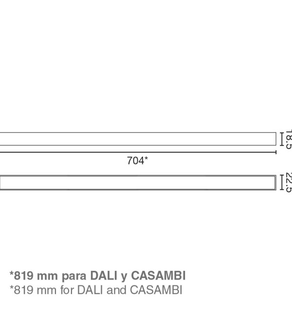 Трековый светильник NESO SLIM LINE-30 2700K черный DALI