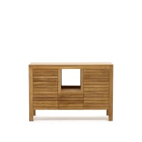 Kenta Мебель для ванной комнаты из массива тика с натуральной отделкой 120 x 45 см