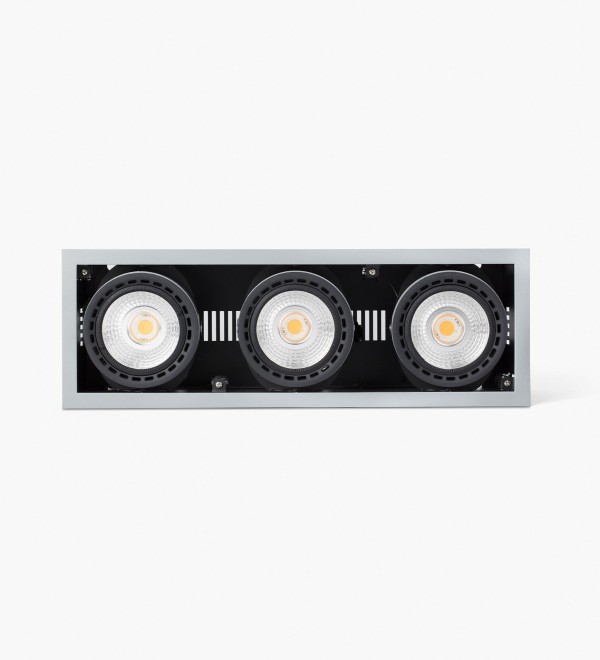 Встраиваемый светильник MINI COLIN-3 серый LED FOOD 75W BREAD 56°