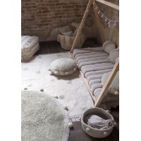 Ковер Хиппи горошек оливковый120*160