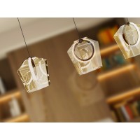 Линейный подвес Ingrid 4L шампань