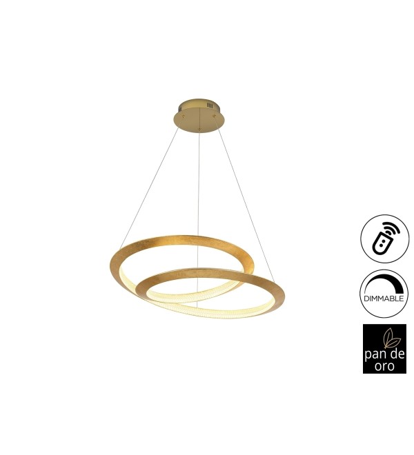 Подвесной светильник Eternity Ø60 золотой DIM