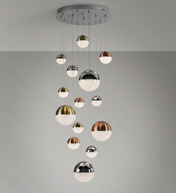 Люстра Sphere 14L разноцветная D60 DIMABLE