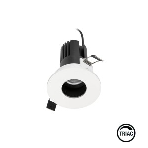 Встраиваемый точечный светильник KIRA PINHOLE FIJO IP20 10W белый 24є 2700K TRIAC