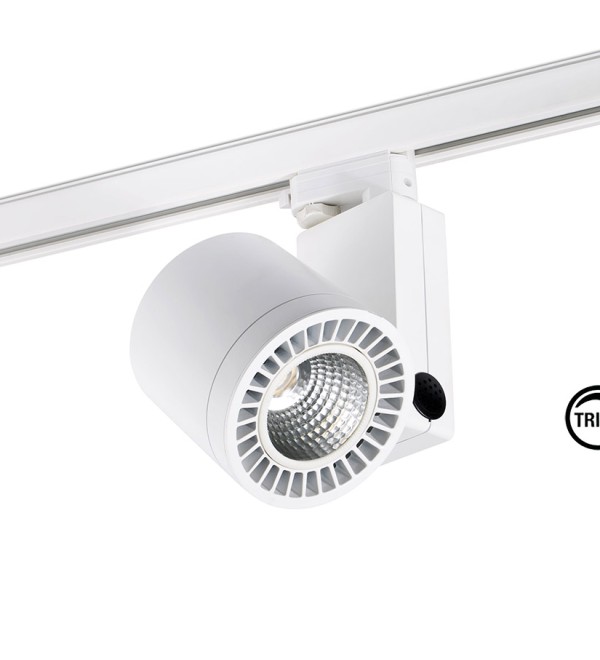 Трековый светильник CYLINDER белый LED FISH 41,5W 4000K 56є TRIAC