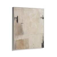 Абстрактная картина Meril в бежевых тонах, 120 x 150 см