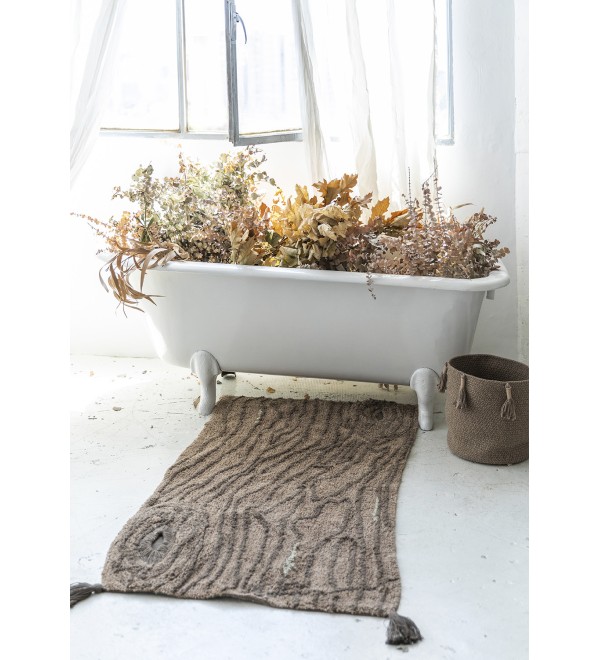 Корзина Древесный коричневая 30*30