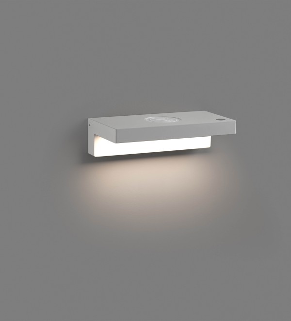 Бра Well с беспроводной зарядкой +USB