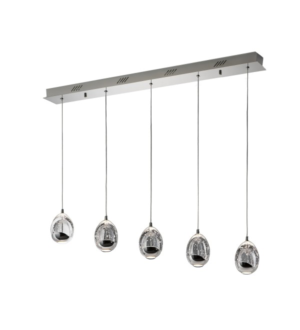 Подвесной светильник Rocio LED 5L хром