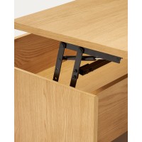 Abilen Подъемный журнальный столик из дуба 110 x 60 см FSC 100%