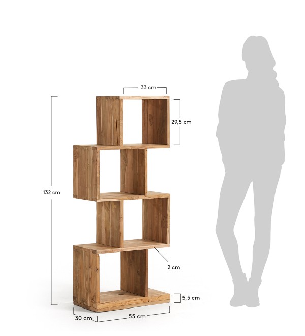 Стеллаж Arundel 55x132 тик
