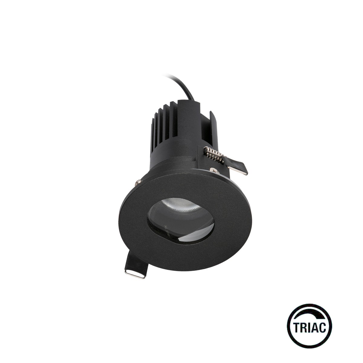 Встраиваемый точечный светильник KIRA PINHOLE ORI IP65 6W черный 24є 4000K TRIAC