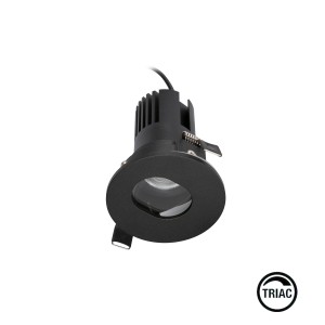 Встраиваемый точечный светильник KIRA PINHOLE ORI IP65 6W черный 24є 4000K TRIAC