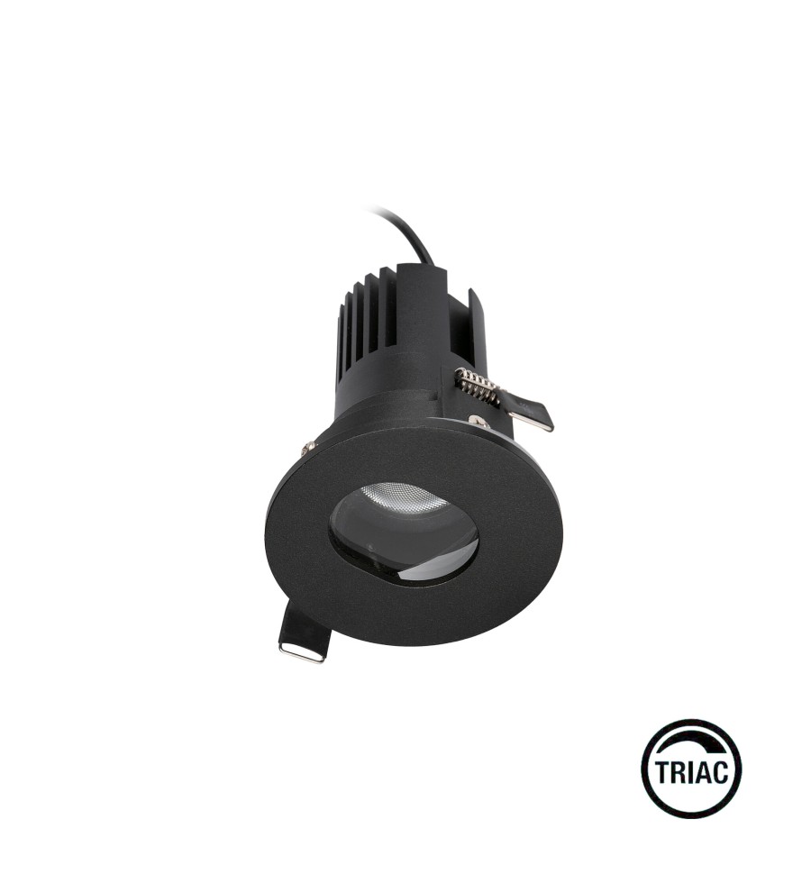 Встраиваемый точечный светильник KIRA PINHOLE ORI IP65 6W черный 24є 4000K TRIAC