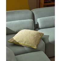 Чехол для подушки Brisella из жаккарда зелёного цвета 45 x 45 см
