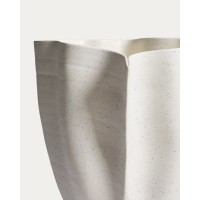 Ваза Nilea из кремовой керамики, 35 см