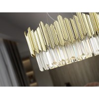 Люстра Tiara 6L хром-золотой