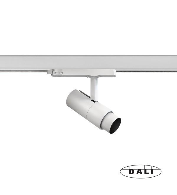 LINSE ZOOM Трековый светильник 20W белый 20є-50є 4000K THRIVE DALI