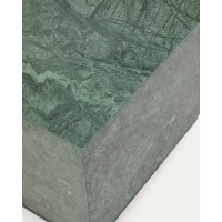 Приставной столик Sorein из черного мрамора 50 x 50 см