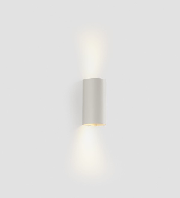SOLE APLIQUE REDONDO BLANCO LISO 2xGU10