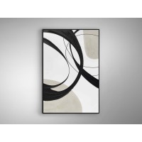 Картина акриловая Actio II 80X120