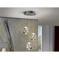 Подвесной светильник Rocio LED 3L хром
