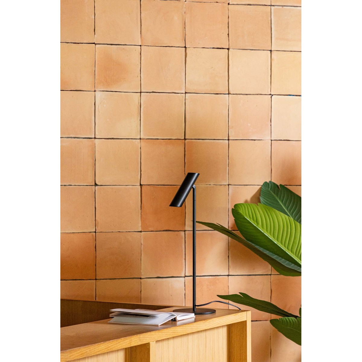 Настольная лампа LEO Black LED 3.5W 2700K