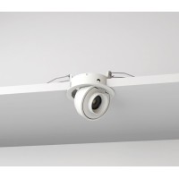 ALIA Встраиваемый светильник 8W черный 24° 2700K ONOFF