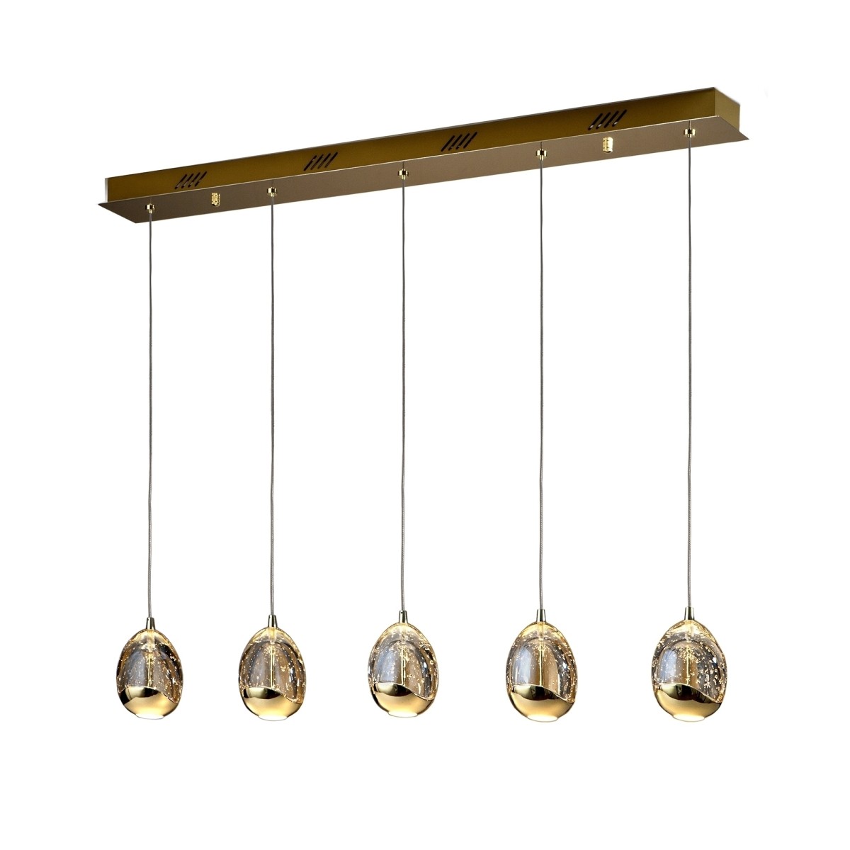 Подвесной светильник Rocio LED 5L золотой