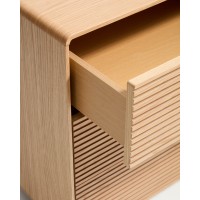 Комод Norlen с 6 ящиками из натурального шпона дуба, 120 x 75 см
